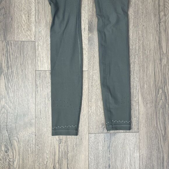 Lululemon Women’s In Focus Run Tight Sense Knit Army Green Size 2 - Picture 9 of 10